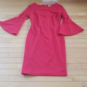 Calvin Klein Bell sleeves dress